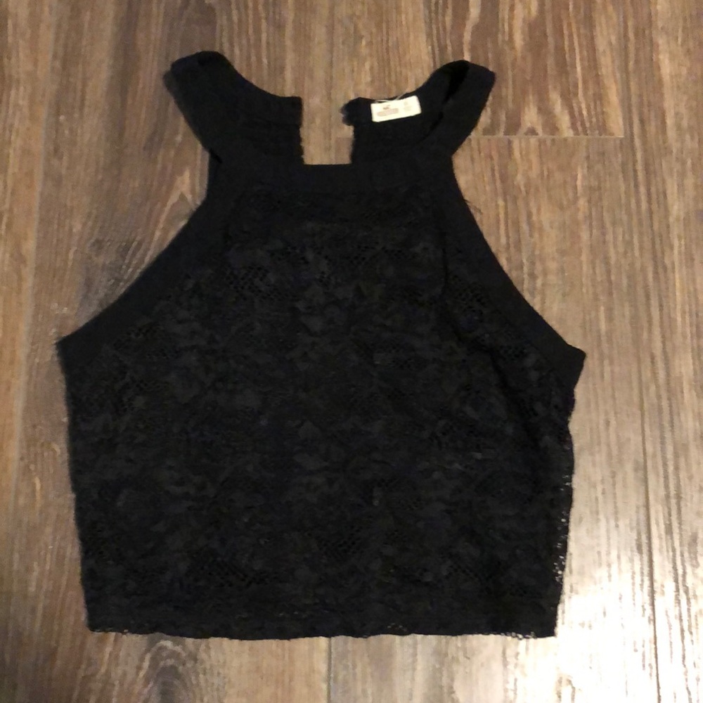 Hollister cropped tank